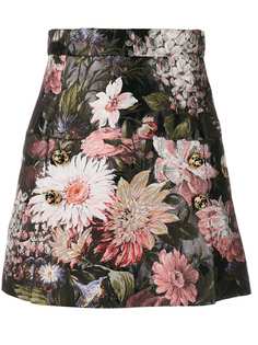 Dolce & Gabbana юбка с цветочным принтом