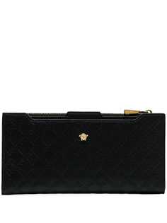 Versace кошелек с тиснением Greek Key