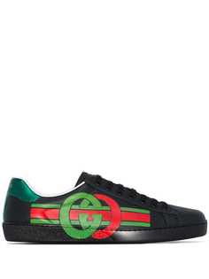 Gucci кеды Ace с логотипом Interlocking G