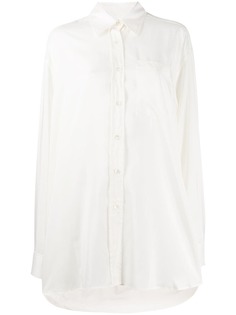 Ann Demeulemeester рубашка оверсайз