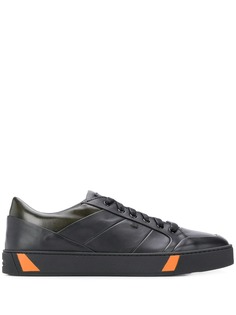 Santoni кеды на шнуровке