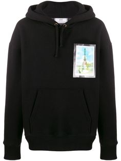Ami Paris Postcard print oversized sweatshirt
