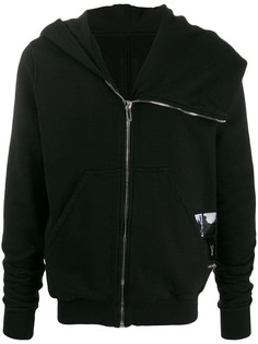 Rick Owens DRKSHDW asymmetric hoodie