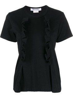 Comme Des Garçons Comme Des Garçons ruffled T-shirt