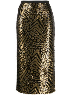 Antonio Marras sequinned pencil skirt