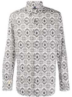 Billionaire baroque print shirt