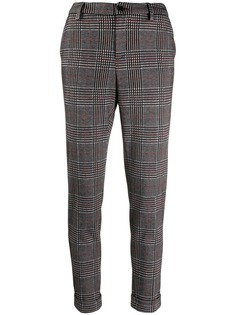 Liu Jo check print trousers
