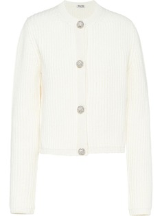 Miu Miu embellished buttons cardigan