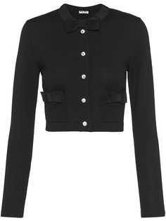 Miu Miu bow details cardigan