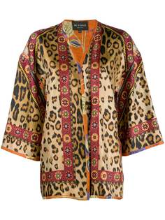 Etro multi-print kimono