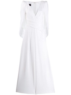 Talbot Runhof cut-out detail jumpsuit