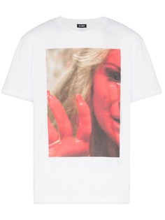 Raf Simons футболка с графичным принтом