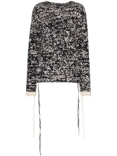 Joseph hand-knitted jumper