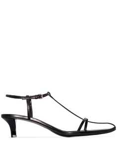 Jil Sander босоножки с ремешками