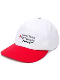 Off-White бейсболка American Red Cross