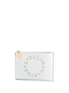 Stella McCartney клатч с перфорацией логотипа