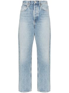 AGOLDE джинсы в стиле 90-х годов с завышенной талией