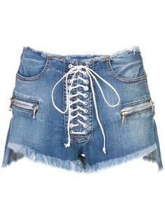 Unravel Project джинсовая юбка с прорванными деталями