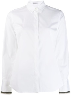 Brunello Cucinelli декорированная рубашка