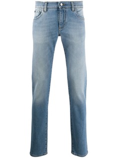 Dolce & Gabbana джинсы кроя слим с эффектом потертости