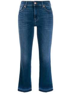 7 For All Mankind укороченные джинсы