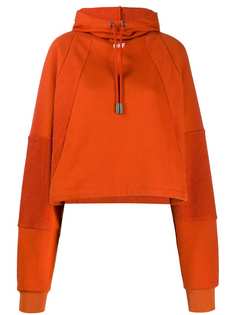 Off-White худи свободного кроя с логотипом