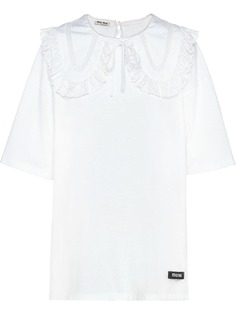Miu Miu ruffled collar blouse