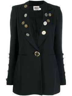 Fausto Puglisi coin embellished blazer