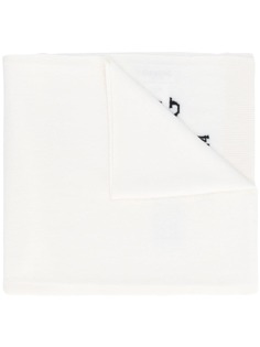 Iceberg knit logo print scarf