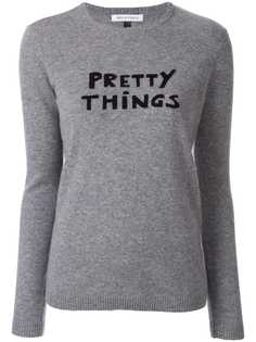 Bella Freud Pretty Things slogan sweater