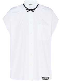 Miu Miu bow detail blouse
