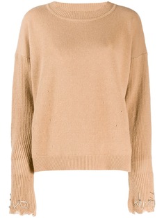 Pinko embellished sleeve sweater