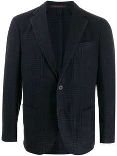 The Gigi checked single breasted blazer