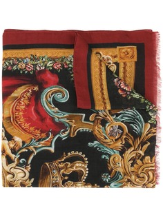 Dolce & Gabbana baroque print scarf