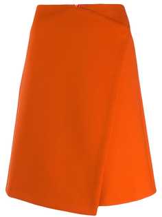 Luisa Cerano wrapped front skirt