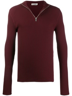 Jil Sander turtleneck zipped jumper