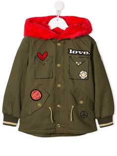 Little Marc Jacobs embroidered patch jacket