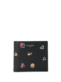 Saint Laurent retro shapes wallet
