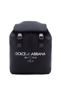 Черный текстильный рюкзак Palermo Tecnico Dolce & Gabbana