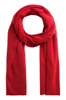Вязаный шарф красного цвета Bonpoint
