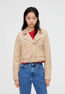 Куртка кожаная Pull&Bear