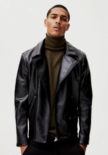 Куртка кожаная Pull&Bear