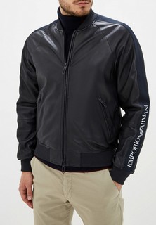 Куртка кожаная Emporio Armani