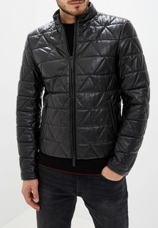 Куртка кожаная Emporio Armani