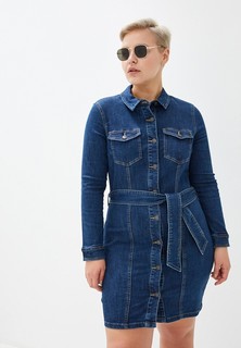 Платье джинсовое Vero Moda Curve