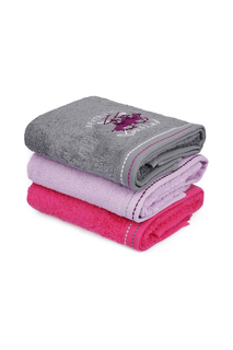 Hand Towel Set, 3 sp. Beverly Hills Polo Club