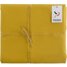 Скатерть на стол горчичного цвета 143х250 Tkano Essential (TK18-TC0018)
