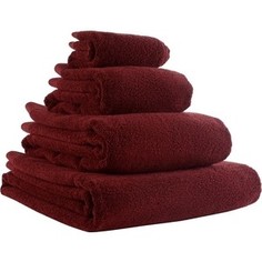 Полотенце для рук бордового цвета 50х90 Tkano Essential (TK18-BT0009)
