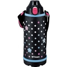 Термос Tiger спортивный MBO-E080 Blue Flower, 0.8 л