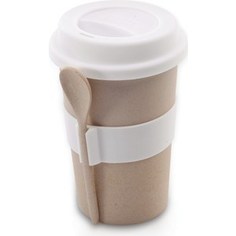 Кружка для кофе с ложкой 0.5 л BergHOFF CooknCo бежевая (2800056)